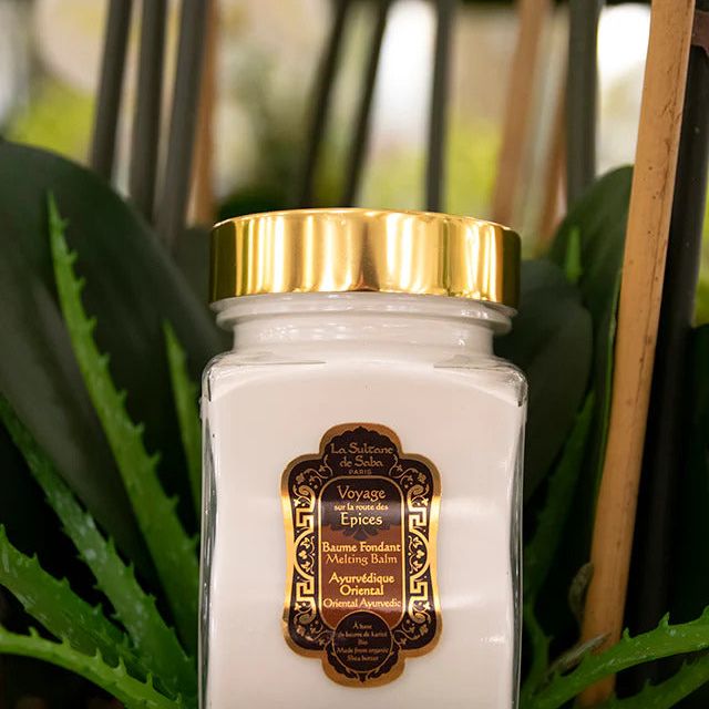 Melting Balm - Oriental Ayurvedic Amber Vanilla Patchouli Fragrance - La Sultane de Saba