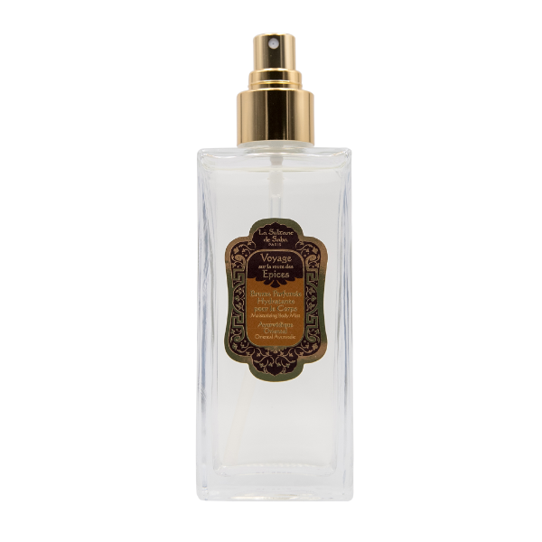 Ayurvedic Moisturizing Body Mist Amber Vanilla Patchouli 200Ml - La Sultane De Saba