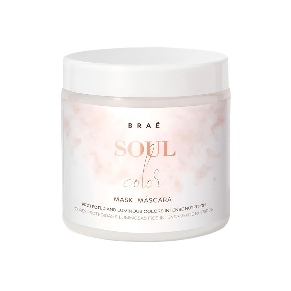 BRAÉ Soul Color Mask – Regenerierende Maske für stark geschädigtes coloriertes Haar, 500 g