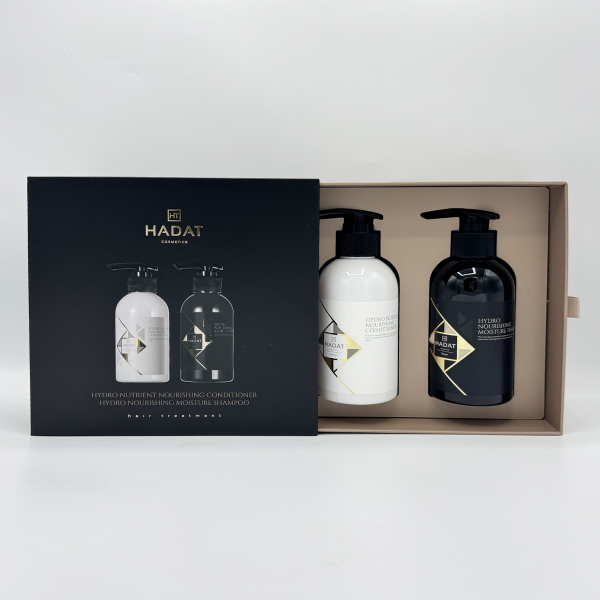 Hadat Gift Box Nutrient Nourishing Conditioner And Moisture Shampoo - Hadat