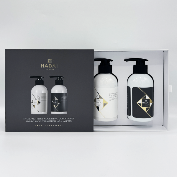 Hadat Gift Box Nutrient Nourishing Conditioner And Hydro Root Shampoo - Hadat