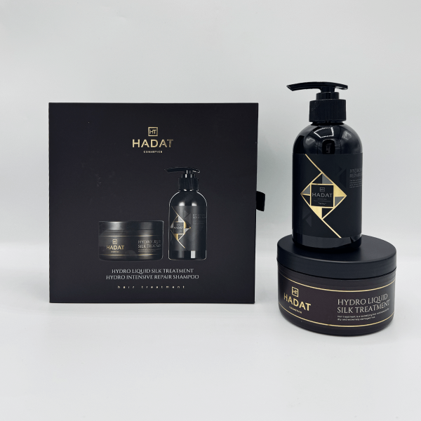 Hadat Gift Box Liquid Silk And Intensive Repair Shampoo - Hadat