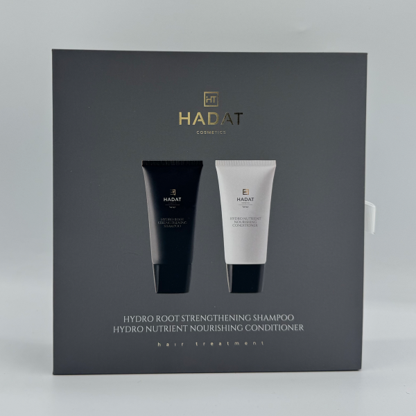 Hadat Gift Box Root Strengthening Shampoo + Nutrient Nourishing Conditioner 70Ml - Hadat