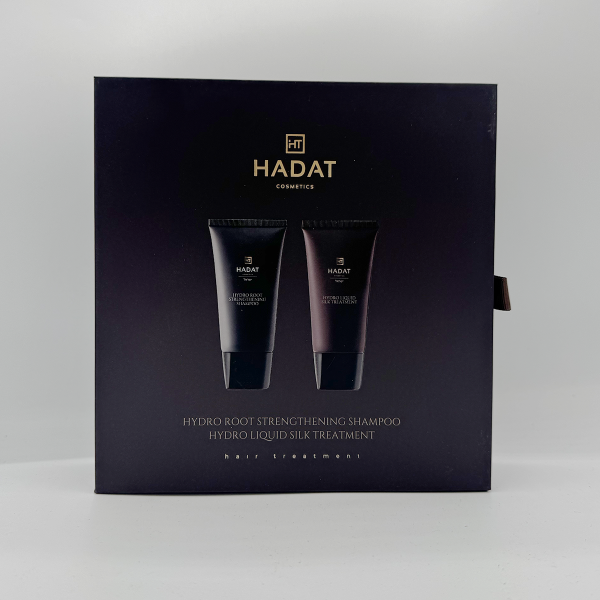 Hadat Gift Box Root Strengthening Shampoo 70Ml And Liquid Silk 70 Ml - Hadat