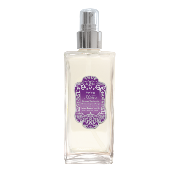 Udaipur Musk Encense Vanilla Moisturizing Body Mist - La Sultane De Saba