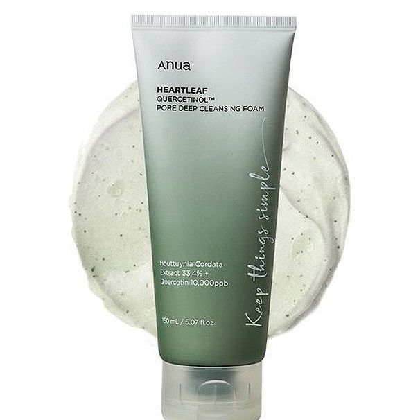 Heartleaf Quercetinol Pore Deep Cleansing Foam - Anua