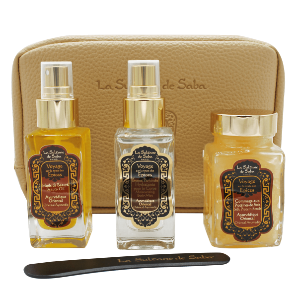 Body Mist Ayurvedic Discovery Set Amber Vanilla Patchouli - La Sultane De Saba