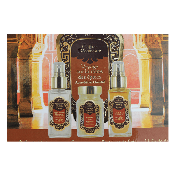 Body Mist Ayurvedic Discovery Set Amber Vanilla Patchouli - La Sultane De Saba