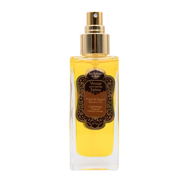 Ayurvedic Beauty Oil Amber Vanilla Patchouli 100Ml - La Sultane De Saba