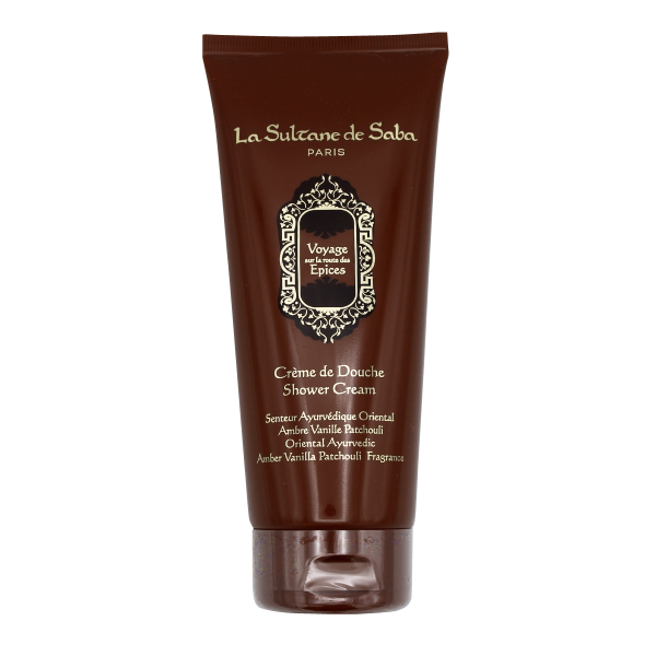 Ayurvedic Cream Shower Amber Vanilla Patchouli 200Ml - La Sultane De Saba