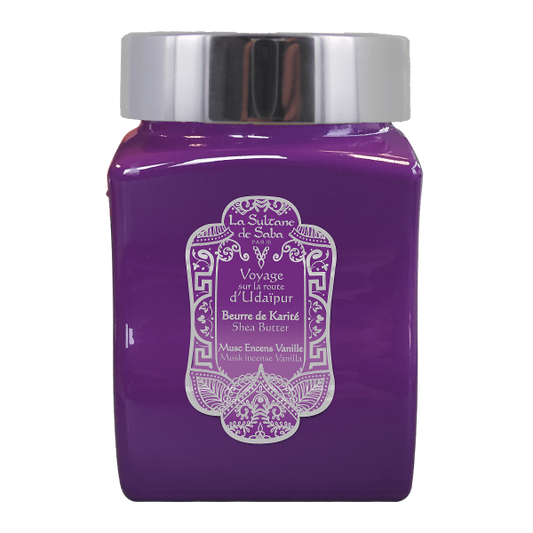 Udaipur Musk Encense Vanilla Shea Butter 300Ml - La Sultane De Saba