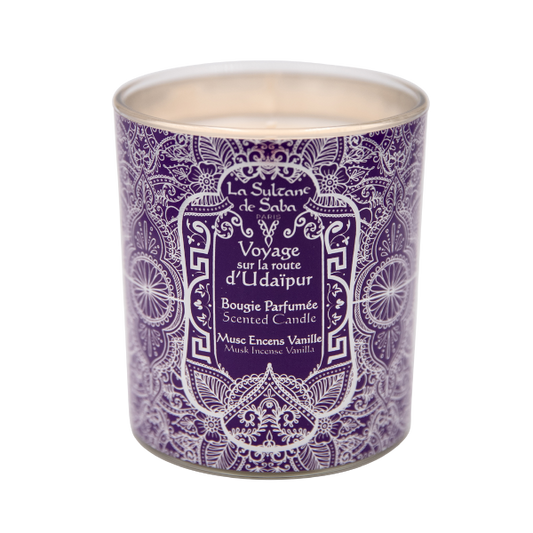 Udaipur Candle Incense Musk Vanilla 165G - La Sultane De Saba