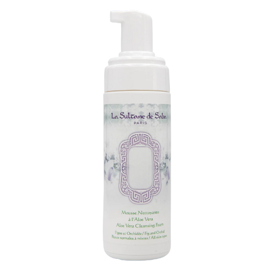 Aloe Vera Bio Cleansing Foam Fig And Orchid 150Ml - La Sultane De Saba