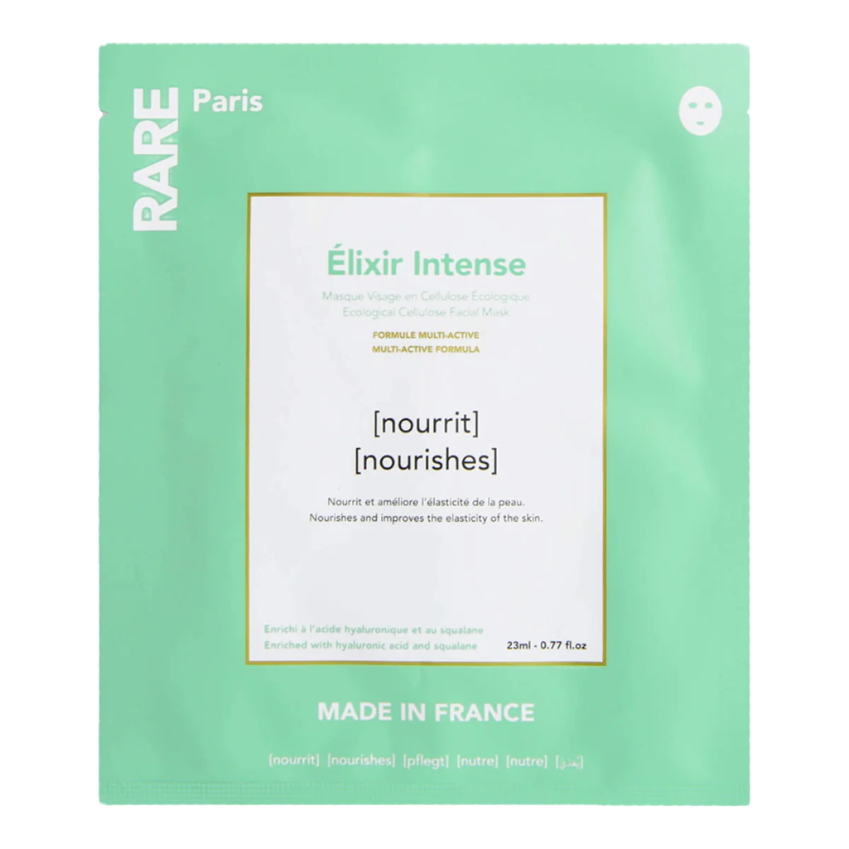 Elixir Intense Nourishing Face Mask - Rare Paris