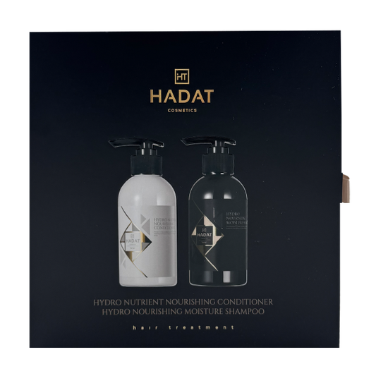 Hadat Gift Box Nutrient Nourishing Conditioner And Moisture Shampoo - Hadat