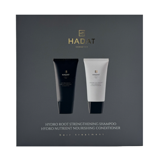 Hadat Gift Box Root Strengthening Shampoo + Nutrient Nourishing Conditioner 70Ml - Hadat