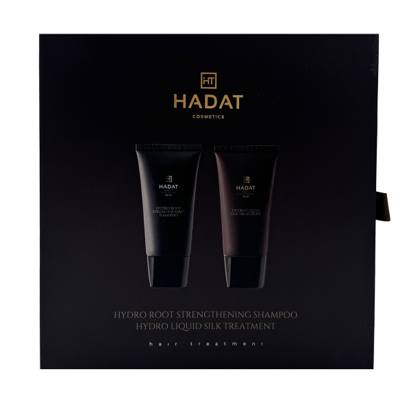 Hadat Gift Box Root Strengthening Shampoo 70Ml And Liquid Silk 70 Ml - Hadat
