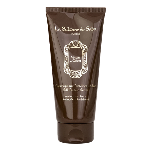 Orient Silk Protein Scrub Amber Musk Sandalwood - La Sultane De Saba