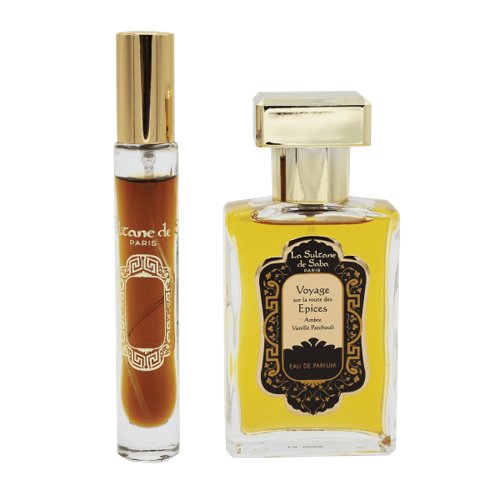 Ayurvedic Perfume Gift Box Amber Vanilla Patchouli - La Sultane De Saba