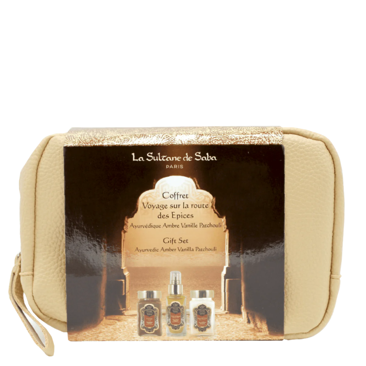 Ayurvedic Set Pouch - Amber Vanilla Patchouli - La Sultane de Saba